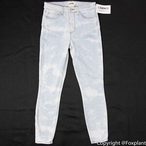 NEW L'AGENCE skinny jeans, washed,‎ blue, size 25